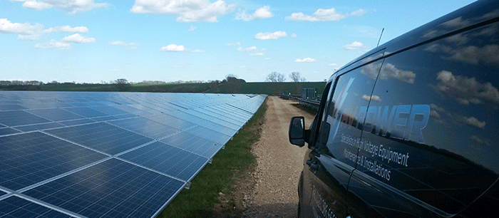 Attending A Solar Farm